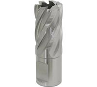 21mm X 25mm Depth Rotabor Cutter - M2 Steel Annular Metal Core Drill 19mm Shank