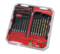 21Pc Titanium Twist 1/4" Hex Shank Boxed Drill/ Bit Set (Neilsen Ct4219)