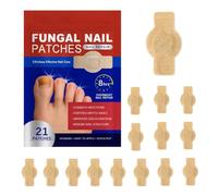 21Pcs Fungal Nail Patches for Toenails Nail Fungus Patches Fungal Nail Plasters Toe Nail Fungal Treatment Strips Tungal Nail Patches