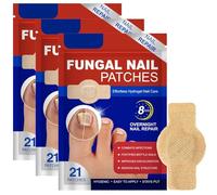21Pcs Fungal Nail Treatment, Nail Repair Patches,Nail Fungus Treatment for Toenail,Toe Nail Fungal Treatment for Toenails Extra Strong(3PCS)