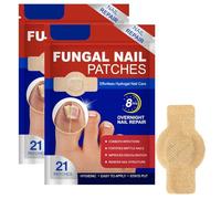 21Pcs Fungal Nail Treatment, Nail Repair Patches,Nail Fungus Treatment for Toenail,Toe Nail Fungal Treatment for Toenails Extra Strong(2PCS)