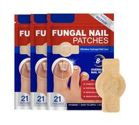 21Pcs Fungal Nail Treatment, Nail Repair Patches,Nail Fungus Treatment for Toenail,Toe Nail Fungal Treatment for Toenails Extra Strong,Nail Fungal Treatment Patches (3 Pack)