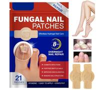 21PCS Fungal Nail Treatment Patches,Antifung/al,Nail Repair Patches for Toenail Fungal Treatment,Fung/al Fingernail Treat/ment For Toe/nails Extra Strong,Fingernail Fungus Treat/ment for Toenail