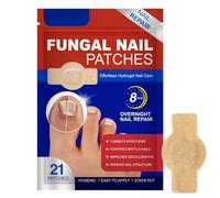 21PCS Fungal Nail Treatment Patches,Fungal Nail Patches,Nail Repair Patches,Nail Fungus Treatment for Toenail,Ingrown Toenail Treatment,Anti Nail Fungal Treatment,Effective Toenail Fungus Treatment