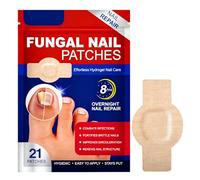 21Pcs Fungal Nail Treatment Patches Nail Fungus Treatment for Toenail Toe Nail Fungal Treatment Anti Fungal Repair Pads