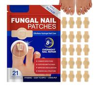 21Pcs Fungal Nail Treatment Patches - Toenail Repair & Antifungal Treatment - Nail Repair Pads for Multi-Purpose Use