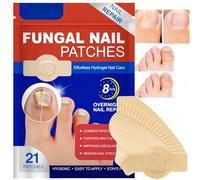 21PCS Fungal Nails Treatment Patches - Nail Repair Patches for Toenail Fungal Treatment. Fungus Treatment for Toenails with Multi-Purpose Repair Pads - Easy To Use Toenail Pads for Nail Fungus