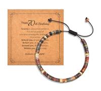 21st / 30th / 40th / 50th / 60th / 70th / 80th Birthday Gifts for Women - Inspirational Gifts Healing Natural Stone Bracelets, Birthday Gift Ideas for Mothe Mom Grandma Nana Daughter Niece Best Friend