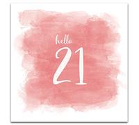 21st Birthday Card, 21st Birthday Greeting Card For Her, Happy 21st Birthday Card Female, 21st Birthday Cards For Her, Age 21 Card, Milestone Age 21 Card Woman