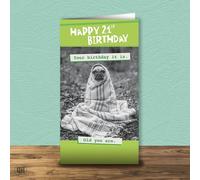 21st Birthday Card - Your Birthday It Is. Old You Are