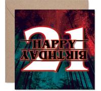 21st Birthday Cards for Women Men - ...Have Happened - Happy Birthday Card for 21 Year Old Woman Man Sister Friend Cousin Uncle, 145mm Bday Greeting Cards