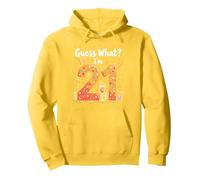 21st Birthday Gift - Guess What? I'm 21 Celebration Pullover Hoodie, Adult Unisex, Lemon, XL