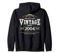21st Birthday Gift Men Women Original December 2004 Zip Hoodie