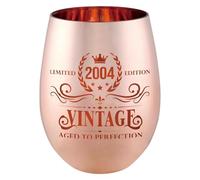 21st Birthday Gifts for her - 21st Birthday, Vintage 1985 Water Glass, Funny Cup for Schoolmate, Colleagues & Best Friends