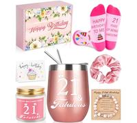 21st Birthday Gifts for Her, Cool 21st Birthday Gifts for Women, Happy 21 Year Old Gifts for Her, 21st Birthday Ideas Baskets for Daughter Sister Friend Bestie, Gifts for 21st Birthday Female Unique