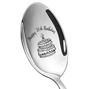 21st Birthday Gifts for Her Him Daughter 21st Birthday Gift for Son Sister Brother Happy 21st Birthday Spoon Gift for 21 Year Old Grandson Granddaughter Niece Birthday Gift for 21 Year Old Girl Boy