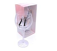 21st Birthday Luxury Gin Glass Gift Boxed