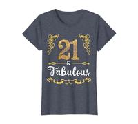 21st birthday sweet gift women | fabulous since 1999 T-Shirt