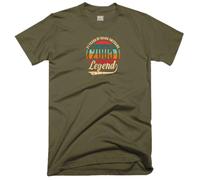 21st Birthday T Shirt 21 Years of Being Awesome Legend Born in 2005 Vintage Funny Gift Tee Top