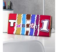 21st Birthday Wrapper - TWENTY1 - Choose from Just The Wrapper or Wrapper & Bar - 21st Birthday Gift (Just The Wrapper)
