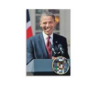 21st-century American Male Writers Barack Obama Poster7 Painting On Canvas Wall Art Poster Scroll Picture Print Walls Decor Home Posters 12x18inch(30x45cm)