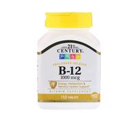 21st Century, B-12, Prolonged Release, 1,000 mcg, 110 Tablets
