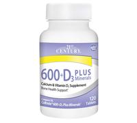 21st Century Calcium 600 Plus D Plus Minerals Caplets, 120Count (27498)