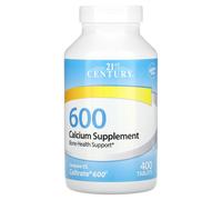 21st Century, Calcium Supplement , 600 mg, 400 Tablets