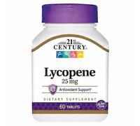 21st Century Lycopene, 25 mg, 60 Tabs (Pack of 1)