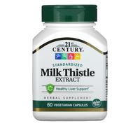 21st Century, Standardized Milk Thistle Extract, 60 Vegetarian Capsules