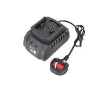 21V 1.2A Lithium Battery Charger, Universal DC Power Adapter for Cordless Drill Electric Screwdriver Impact Wrench Chainsaw with Smart Indicator, Charger Electric Tool Battery Charger Replacement