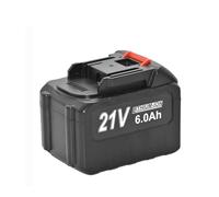 21V 6000mAh Rechargeable Lithium Ion Battery Compatible with Makita Cordless Dirll/Brushless Wrench/Screwdriver/Circular Saw(1pcs)