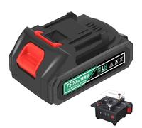 21V-7500WA Lithium Ion Battery-Pack, Rechargeable Replacement Battery with charger, for Table Saw,Cordless Mini Electric Table Saw(ONE)