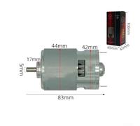 21V 755 Type DC Motor with 5mm Shaft, Metal Construction, Compact Design for Angle Grinders, Blowers and Grinding Machines