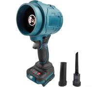 21V Brushless Leaf Blower for 18V BL1830, BL1840 and 21V Brushless | Brushless Motor, Outer Rotor Design, Lightweight ABS Body, Compatible With 16.8V-21V Batteries, for Leaves And Snow(blue)