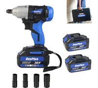 21V Car repair wheel nut gun impact wrench power huge torque cordless driver wrench