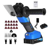 21V Cordless Oscillating Multi Tool, 300W Brushless Cutting, 20000RPM, Quick Change Design, with 1500mAh Lithium-Ion Battery and Charger, Including Side Handle and 22 Accessories
