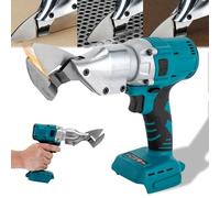 21V Electric Metal Scissors for Makita Battery, Cordless Scissors Sheet Metal Shears Electric Scissors Metal Clipper for 1mm/2mm Steel Sheet Iron Sheet Cutting (Battery Not Included)