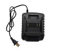 21V Lithium Battery Charger,Power Tool Replacement Fast Charger for Makita Lithium-lon Battery,Rapid Charger Base for Weed Wacker/WeedEater/Cordless Brush Cutter/Mini Chainsaw/Leaf Blow
