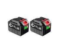21V9000mah, Lithium-ion Battery Pack for Power Tools, Compatible with Makita(2pcs9.0Ah)