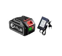 21V9000mah, Lithium-ion Battery Pack for Power Tools, Compatible with Makita(6.0AhCharger)