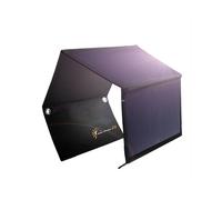 21W Foldable Solar Cells Charger Backpack Monocrystalline Solar Panel Charger with Dual USB Port for Phone Solar Battery