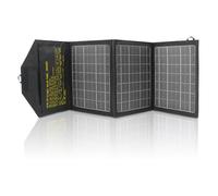 21W Foldable Solar Charger Outdoor-Portable Solar Battery Charger 3 Panels Waterproof with Dual USB Ports for Camping iPhone iPad Samsung Galaxy LG Cellphones and Devices