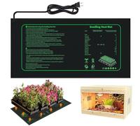 21W Seedling Heat Mat for Indoor Plants Germination Seed Starting Hydroponic Consistent Heating Waterproof Flexible Pad 1 Pack
