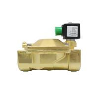 21W6KB400 Brass Double-Seat Normally Closed Solenoid Valve DN40 220V 110V 12V 24V(DC12V/8W)