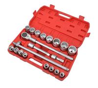 21X Heavy Duty 3/4" Inch Dr Socket Set 19-50mm 12 Point Extension Socket Ratchet