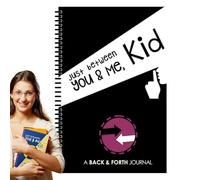 21x14cm 2 Syles Just Between You And Me Kid, Communication Journal For Parents And Kids, Just Between You And Me Kid Journal, Back And Forth Journa, For Parents And Kids Build Strong Relationship