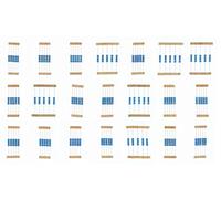 21x5PCS 2W 1% Metal Film Resistor Kit 100 to 910 Ohm