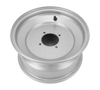 21x7-10 for atv Wheel Rim 4-Stud Easy Install Design 21x7-10 | Metal alloy construction, silver finish, fits 21x7-10 tyres, front wheel replacement, classic sporty look