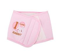 22.0x6.3in Adjustable Abdomen Apron Keep Warm Wrap Newborn Waist Support BandNewborn Umbilical Cord for Toddler Boys Girls(Pink) Hats and Baby Accessories